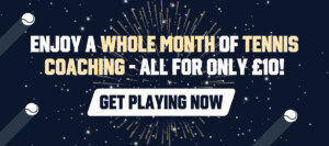 Tennis for a tenner promotion